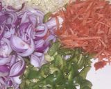 शेजवान नूडल्स(Schezwan noodles recipe in hindi) रेसिपी चरण 2 फोटो
