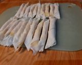 Foto langkah ke 4 dari resep Lumpia Tape Singkong Tabur Coklat Keju.
