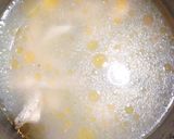 A picture of step 4 of Vegetables Chicken Chili with out oil.