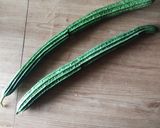 A picture of step 1 of Ridge gourd thecha.
