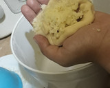 A picture of step 5 of Pull a part Bread stuffed with Qeema.
