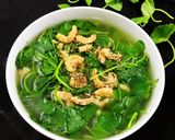 Hình bước làm 3 của món Canh Rau Má Nấu Tôm Khô
