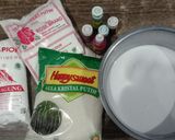 Foto langkah ke 1 dari resep Lapis PEPE Rainbow.