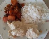 Une image de l'étape 6 de Poulet au Curry.