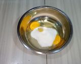 Foto langkah ke 1 dari resep Bolu Pandan Kukus.