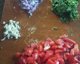 A picture of step 1 of Mutton fry.