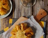 Foto langkah ke 11 dari resep Roti Bunga Tanpa Ulen (Minyak).