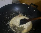 A picture of step 10 of Cream based pasta (Melayu style lol).