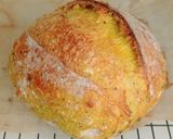 Foto langkah ke 18 dari resep Kunyit Jinten Hitam Italian Herbs Cheese Sourdough Bread.
