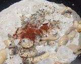 A picture of step 3 of Black Pepper Mushroom.