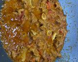 A picture of step 9 of Lahori Mutton Karhai.