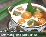 Foto langkah ke 10 dari resep Bubur Candil/Biji Salak Ubi enak,lembut,kenyal dan legit.