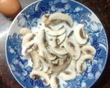 Foto del paso 2 de la receta: Ensalada de pollo, pasta y champiñones frescos