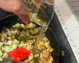 Foto del paso 7 de la receta: Fideos a la cazuela con setas de cultivo pollo y gamba