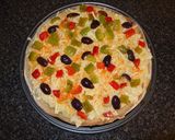 A picture of step 5 of Abalone Chupe Pizza.