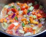 A picture of step 2 of Chicken Soup.