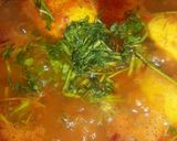 A picture of step 10 of Egg Potato Curry Bengali style.