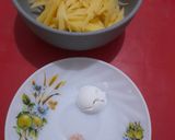 Foto langkah ke 1 dari resep “Umbi bersatu: crispy basket, golden filling & white rose” 😆by Jesslyn Orlane.