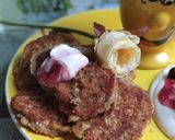 Φωτογραφία βήματος 4 της συνταγής Pancakes 🥞 με βρώμη και κράνμπερι