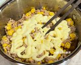 A picture of step 11 of Corn, Tuna, and Egg Salad Sandwich.