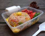 Cara Membuat Bento Nasi Goreng Sosis Buncis Wortel 8