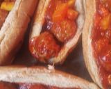 A picture of step 7 of Meatballs and Pineapple Sandwiches.