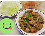 Hình bước làm 7 của món Tôm rim thịt ba chỉ #cleaneating