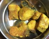 A picture of step 2 of Chilli Fish.