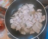 Hình bước làm 2 của món Nấm hương xào thập cẩm