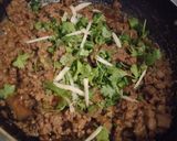 A picture of step 11 of Chatpata qeema katakat.