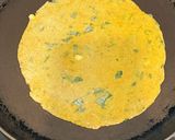 A picture of step 2 of Avocado 🥑 Methi Thepla Wrap🌯.
