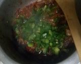 A picture of step 4 of Spicy Peppered beef.