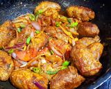 A picture of step 4 of Chicken dum kabab.