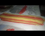 A picture of step 6 of Checkerboard cookies.