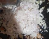 A picture of step 4 of Paneer curry.