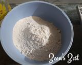 A picture of step 1 of Sorghum and Wheat Chapatis.