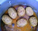 A picture of step 10 of Nargisi kofte perfect desi meal.