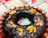 A picture of step 9 of Donut cake 💕ڈونٹ کیک💕.