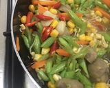 Foto langkah ke 4 dari resep Oseng2 buncis bakso.