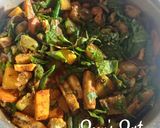 A picture of step 4 of Labra - A Bengali Classic.