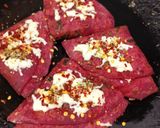 A picture of step 7 of Protein Loaded Cheesey Egg Stuffed Beetroot Paratha Tortilla Wrap.