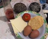 Foto langkah ke 1 dari resep Black Burger.