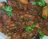 A picture of step 14 of Tandoori chicken biryani.