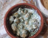Foto del paso 6 de la receta: Ñoquis o malfattis integrales de zapallo con salsa de espinaca