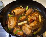 紅燒五花肉的食譜步驟2照片