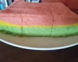 Foto langkah ke 10 dari resep Bolu kukus 3 warna.