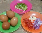 Foto langkah ke 1 dari resep Tumis Telur Orak Arik.