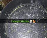 A picture of step 9 of Simple Vanilla Birthday Cake.