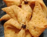 A picture of step 4 of Pinwheel Mathri.
