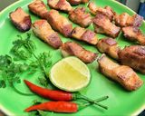 Hình bước làm 6 của món Ba rọi chiên, chấm mắm ngò